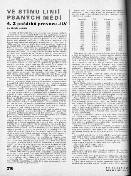 První lůžkové vozy ČSD_str 01_Železničář 14-1977.jpg