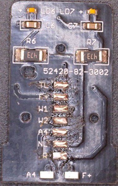 Piko T435 Front lights board.jpg
